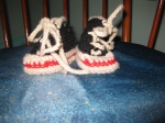 Why yes, these are crocheted Chuck Taylors