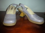 xoxo (Biscuit)  Lavender leather. Never worn. Kind of a spontaneous purchase.