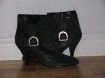Nine West boots - can't remember where I bought them, but LOVE the buckles.