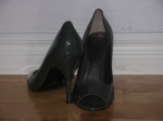 Nine West - around $3 at Frenchy's. Not worn yet - concerned they are too high!